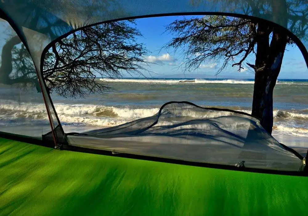 Camping Tent in Maui HI