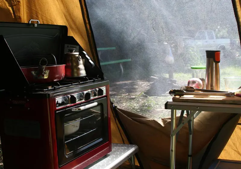 Camping Equipment Cooking in Maui HI