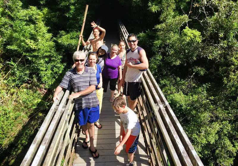 Camping Excursion Bridge in Maui HI
