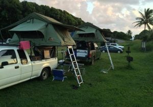 Rooftop Camping in Maui HI