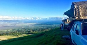 Camping View in Maui HI