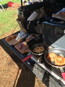 Food While Camping in Maui HI